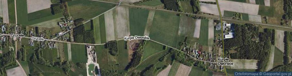 Zdjęcie satelitarne Kurpie Dworskie ul.